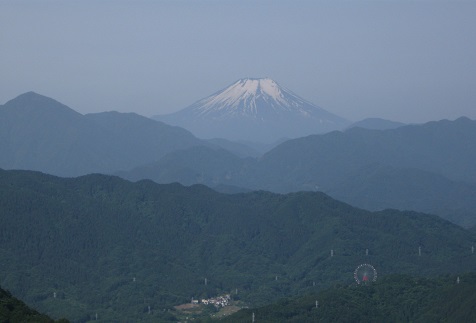高尾山よりの富士山